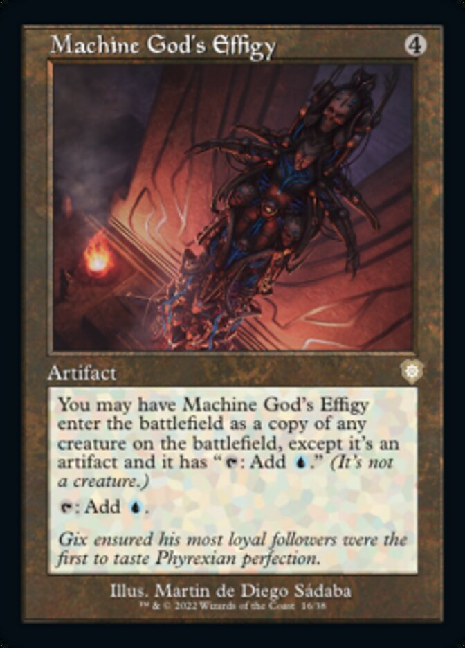 Machine God's Effigy (Retro) [The Brothers' War Commander] | Mega City Incorporated