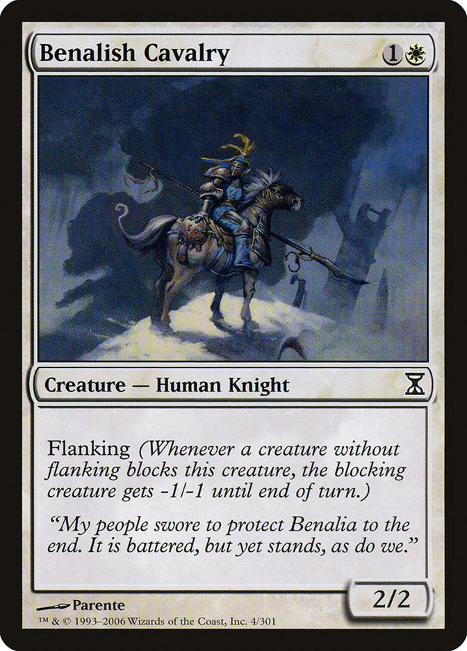 Benalish Cavalry [Time Spiral] | Mega City Incorporated