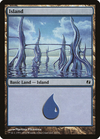 Island (43) [Duel Decks: Venser vs. Koth] | Mega City Incorporated