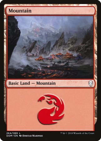 Mountain (264) [Dominaria] | Mega City Incorporated