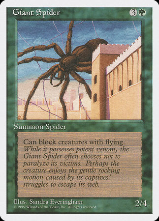 Giant Spider [Fourth Edition] | Mega City Incorporated