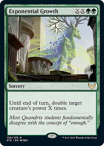 Exponential Growth (Promo Pack) [Strixhaven: School of Mages Promos] | Mega City Incorporated