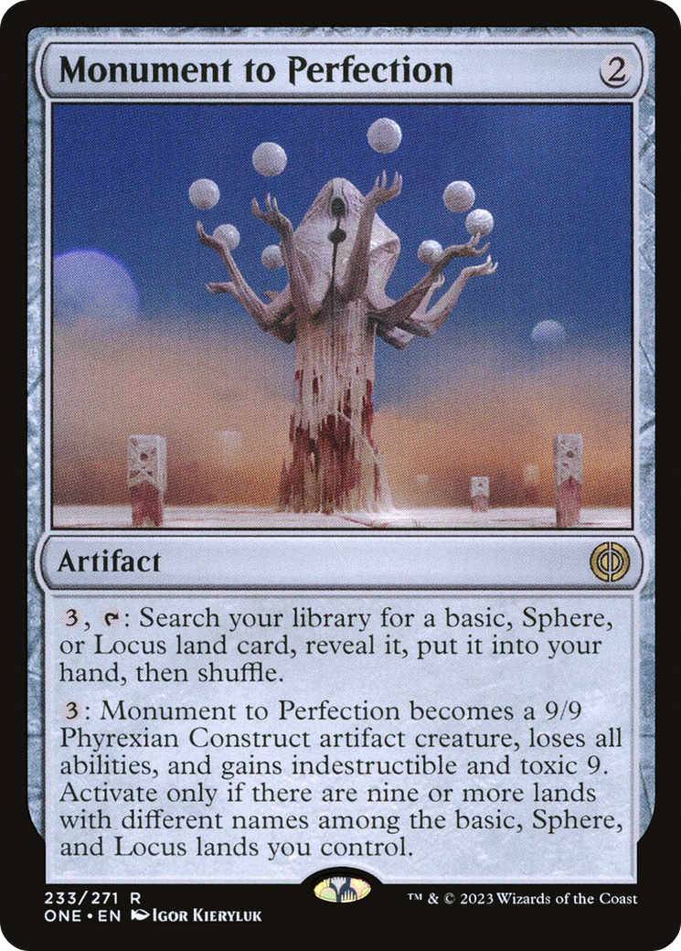 Monument to Perfection [Phyrexia: All Will Be One] | Mega City Incorporated