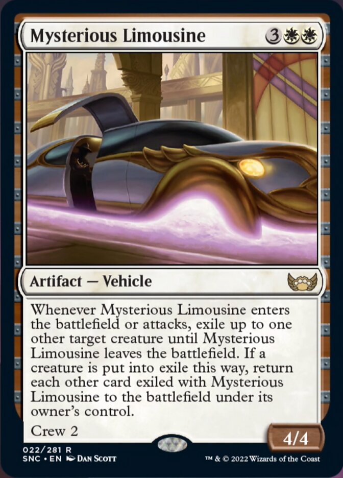 Mysterious Limousine [Streets of New Capenna] | Mega City Incorporated