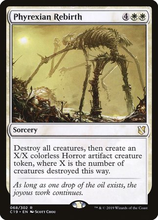 Phyrexian Rebirth [Commander 2019] | Mega City Incorporated