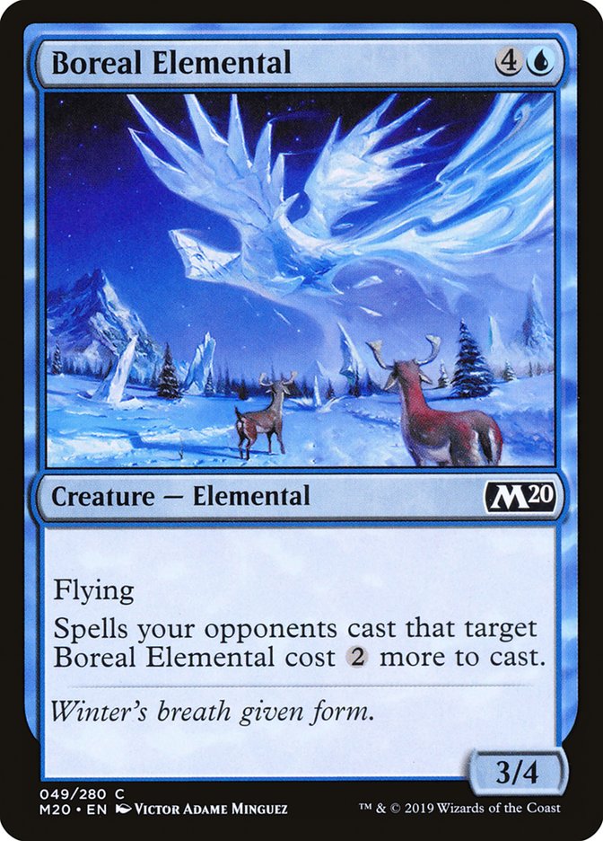 Boreal Elemental [Core Set 2020] | Mega City Incorporated