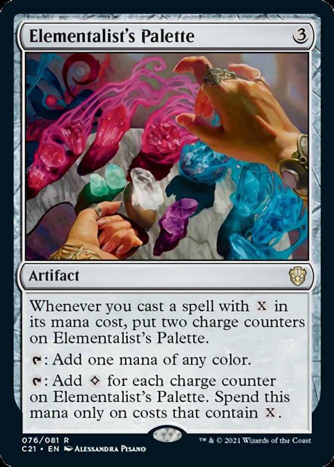 Elementalist's Palette [Commander 2021] | Mega City Incorporated