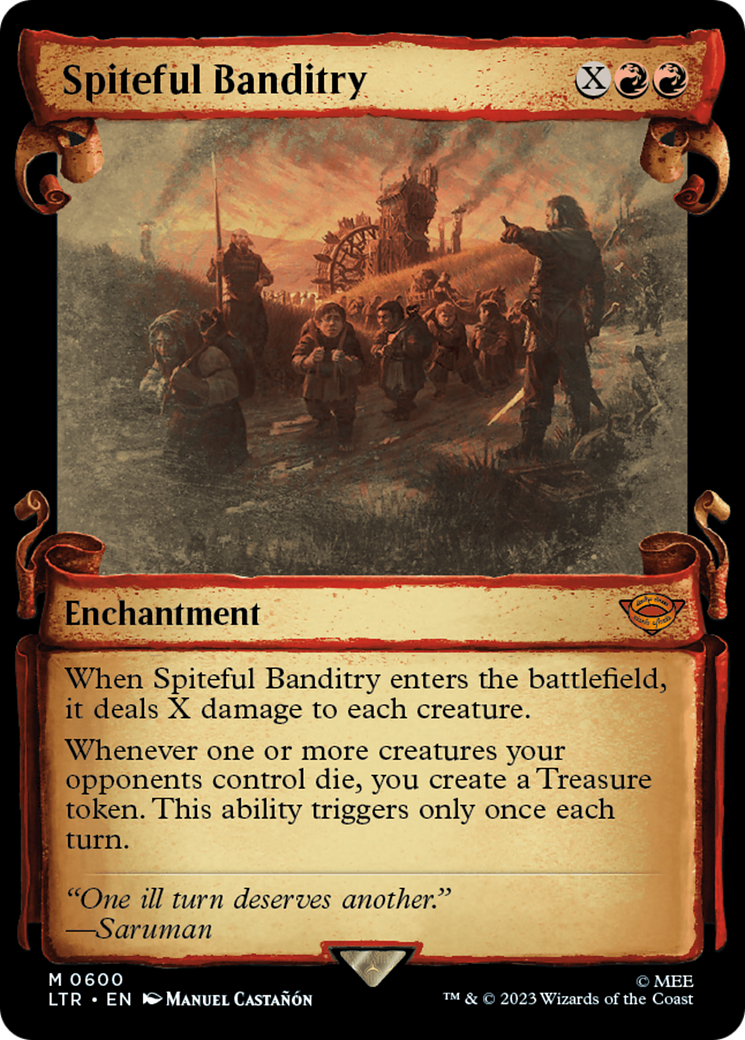 Spiteful Banditry [The Lord of the Rings: Tales of Middle-Earth Showcase Scrolls] | Mega City Incorporated