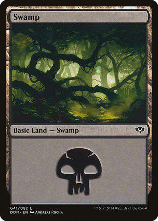 Swamp (41) [Duel Decks: Speed vs. Cunning] | Mega City Incorporated