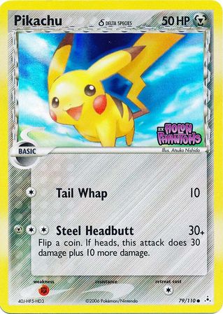 Pikachu (79/110) (Delta Species) (Stamped) [EX: Holon Phantoms] | Mega City Incorporated