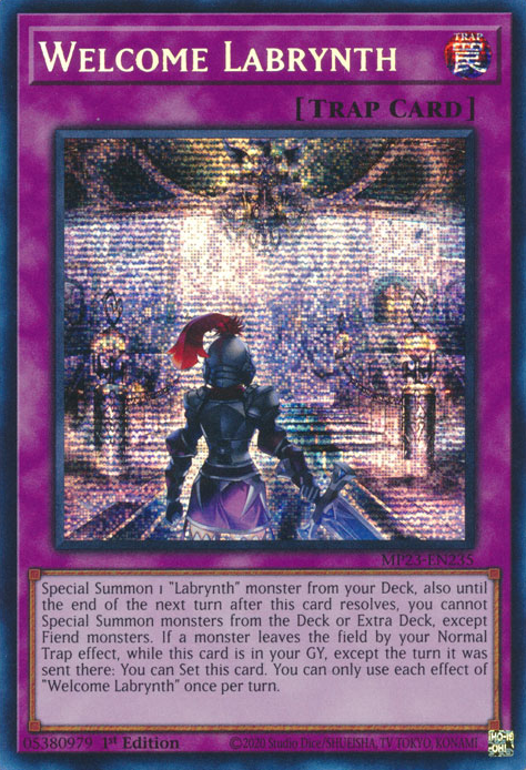 Welcome Labrynth [MP23-EN235] Prismatic Secret Rare | Mega City Incorporated