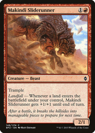 Makindi Sliderunner [Battle for Zendikar] | Mega City Incorporated