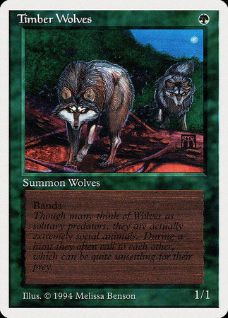 Timber Wolves [Summer Magic / Edgar] | Mega City Incorporated