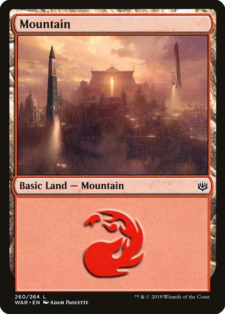 Mountain (260) [War of the Spark] | Mega City Incorporated