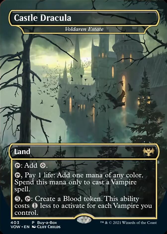 Voldaren Estate - Castle Dracula (Buy-A-Box) [Innistrad: Crimson Vow] | Mega City Incorporated
