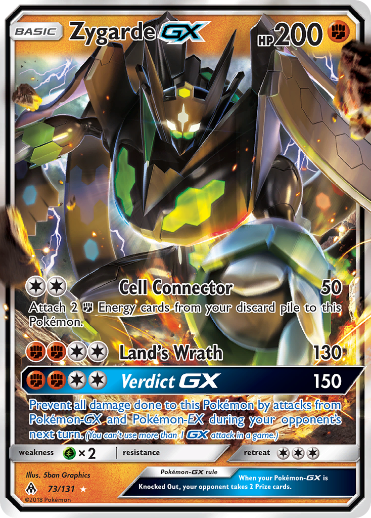 Zygarde GX (73/131) [Sun & Moon: Forbidden Light] | Mega City Incorporated