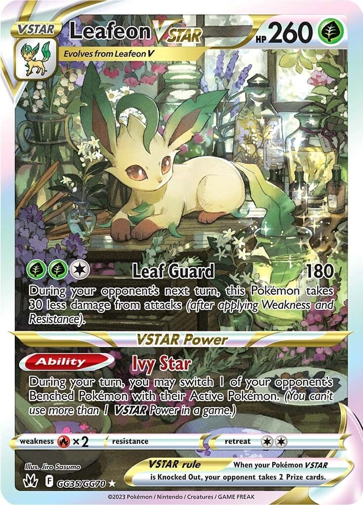 Leafeon VSTAR (GG35/GG70) [Sword & Shield: Crown Zenith] | Mega City Incorporated