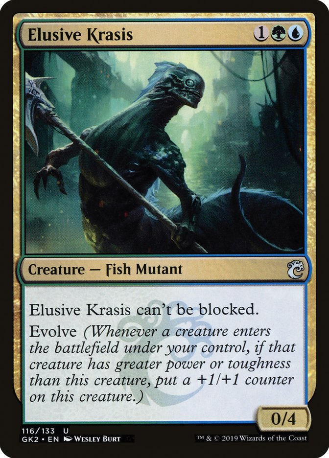 Elusive Krasis [Ravnica Allegiance Guild Kit] | Mega City Incorporated