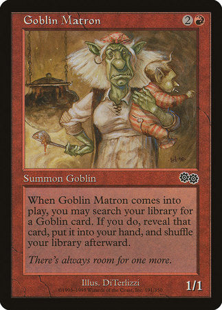 Goblin Matron [Urza's Saga] | Mega City Incorporated