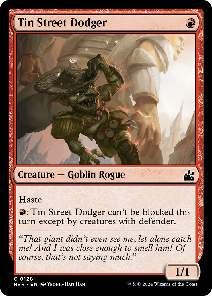 Tin Street Dodger [Ravnica Remastered] | Mega City Incorporated