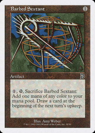 Barbed Sextant [Deckmasters] | Mega City Incorporated