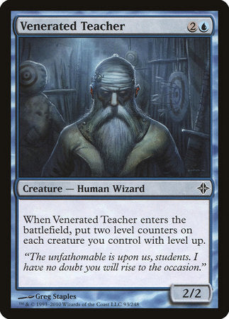 Venerated Teacher [Rise of the Eldrazi] | Mega City Incorporated