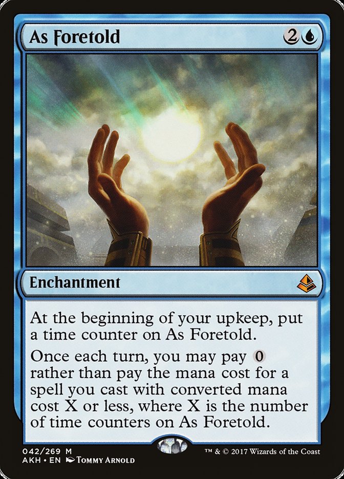 As Foretold [Amonkhet] | Mega City Incorporated