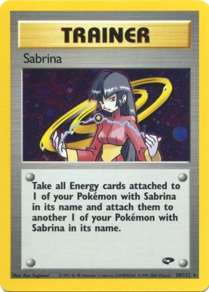 Sabrina (20/132) [Gym Challenge Unlimited] | Mega City Incorporated