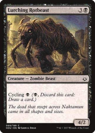 Lurching Rotbeast [Hour of Devastation] | Mega City Incorporated