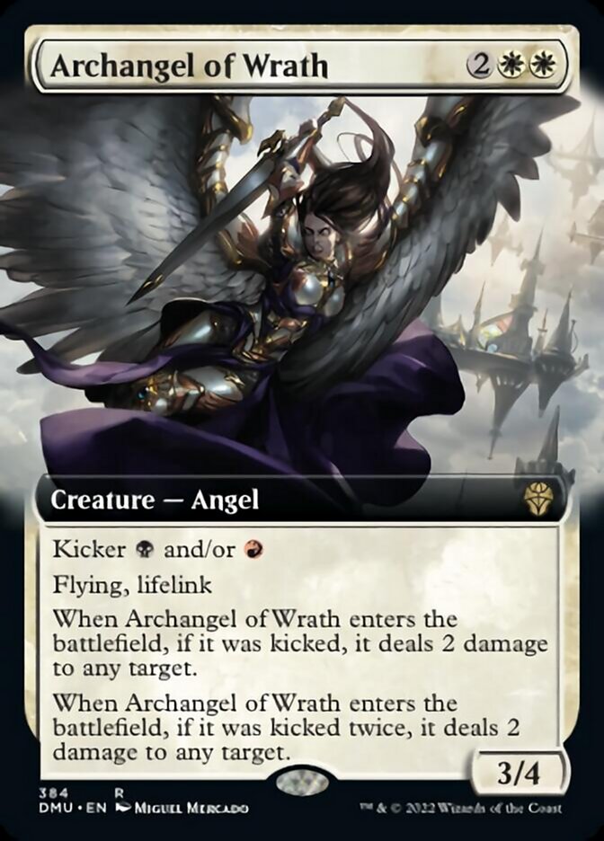 Archangel of Wrath (Extended Art) [Dominaria United] | Mega City Incorporated