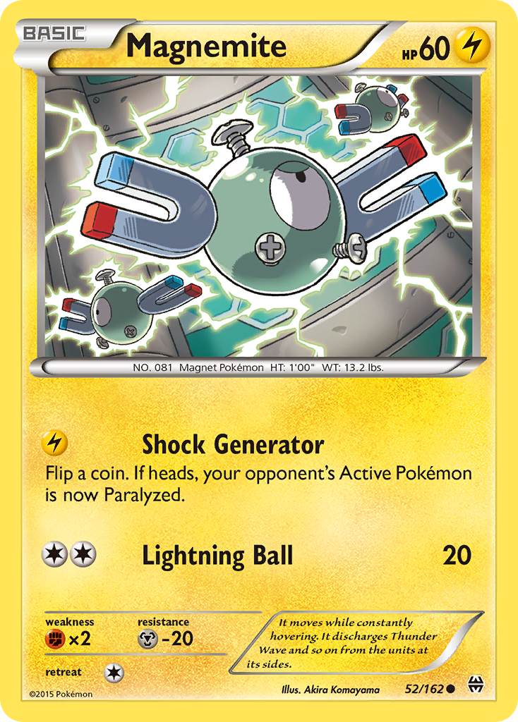 Magnemite (52/162) [XY: BREAKthrough] | Mega City Incorporated