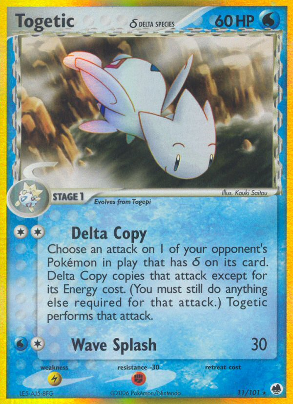 Togetic (11/101) (Delta Species) [EX: Dragon Frontiers] | Mega City Incorporated