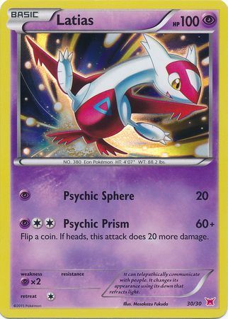 Latias (30/30) [XY: Trainer Kit 2 - Latias] | Mega City Incorporated