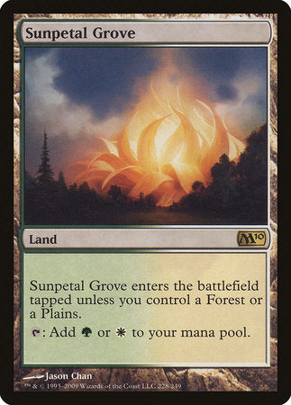 Sunpetal Grove [Magic 2010] | Mega City Incorporated