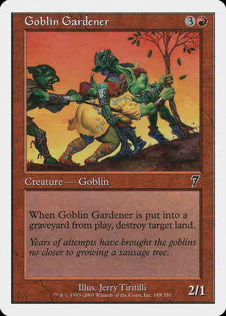 Goblin Gardener [Seventh Edition] | Mega City Incorporated