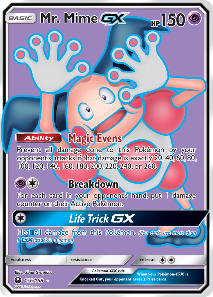 Mr. Mime GX (156/168) [Sun & Moon: Celestial Storm] | Mega City Incorporated