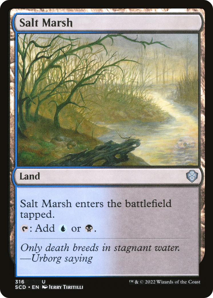 Salt Marsh [Starter Commander Decks] | Mega City Incorporated