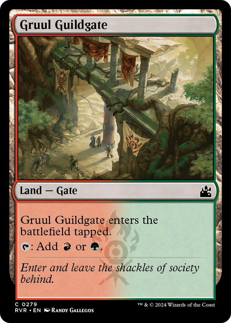 Gruul Guildgate [Ravnica Remastered] | Mega City Incorporated