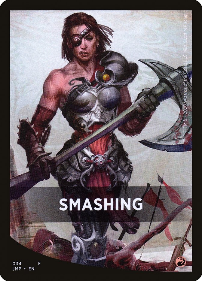 Smashing Theme Card [Jumpstart Front Cards] | Mega City Incorporated