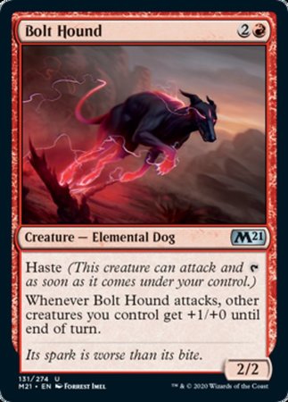 Bolt Hound [Core Set 2021] | Mega City Incorporated