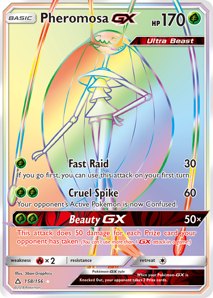 Pheromosa GX (158/156) [Sun & Moon: Ultra Prism] | Mega City Incorporated