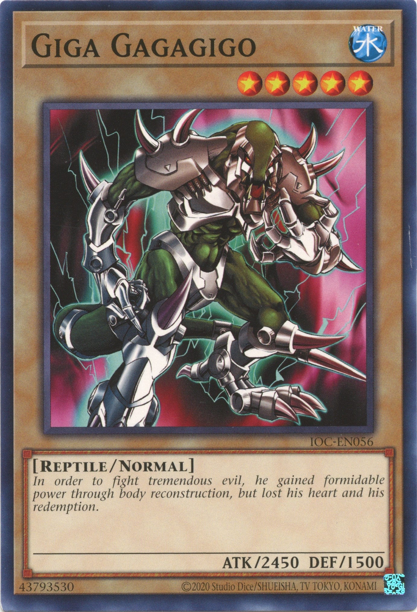 Giga Gagagigo (25th Anniversary) [IOC-EN056] Common | Mega City Incorporated