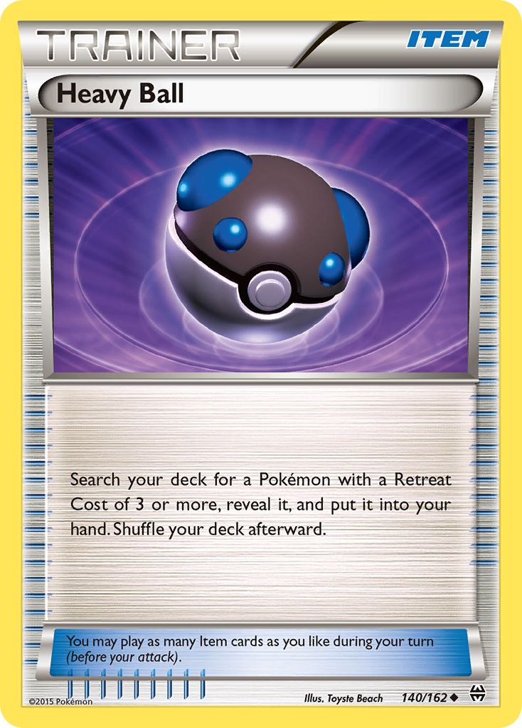 Heavy Ball (140/162) [XY: BREAKthrough] | Mega City Incorporated