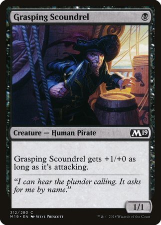 Grasping Scoundrel [Core Set 2019] | Mega City Incorporated