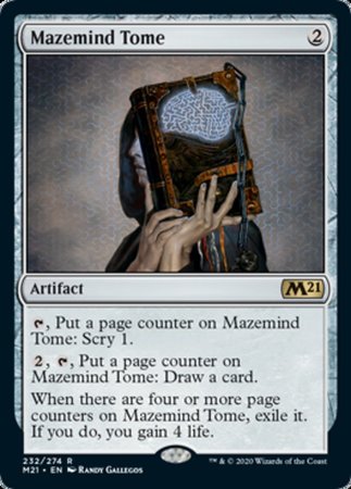 Mazemind Tome [Core Set 2021] | Mega City Incorporated