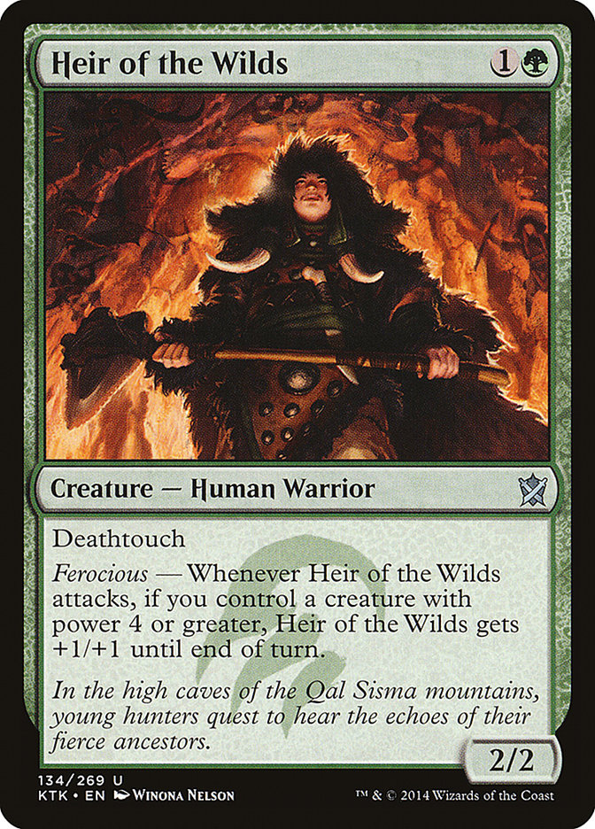 Heir of the Wilds [Khans of Tarkir] | Mega City Incorporated