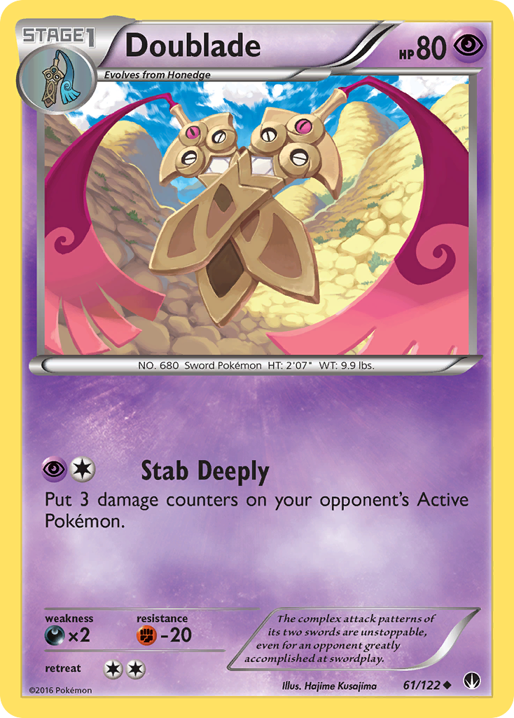 Doublade (61/122) [XY: BREAKpoint] | Mega City Incorporated