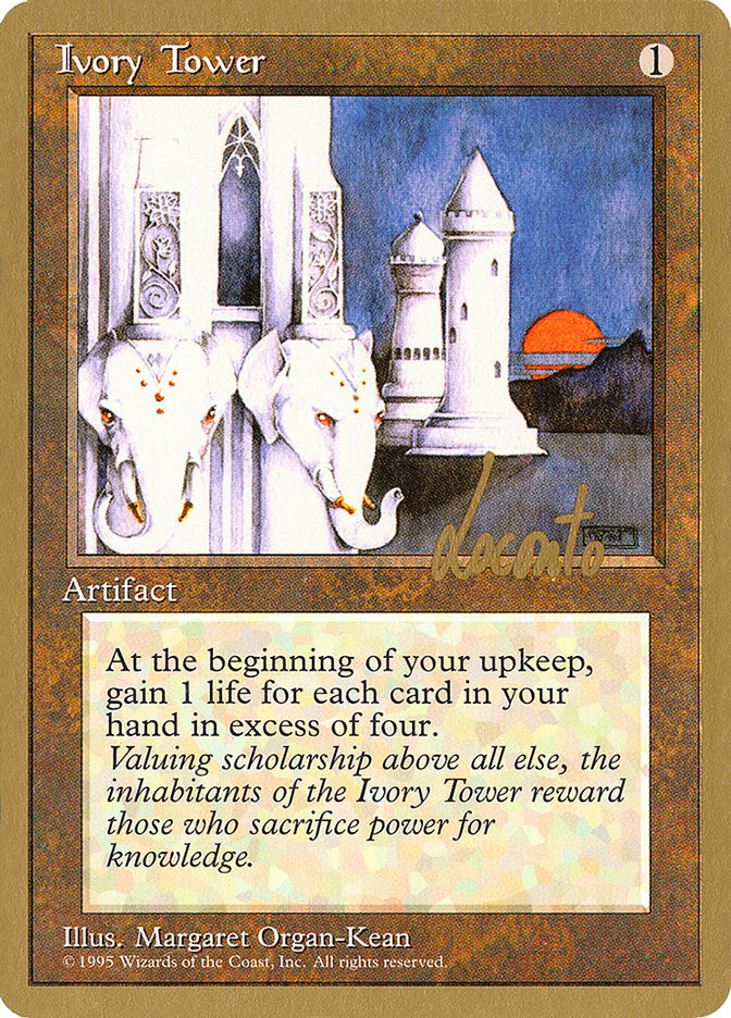 Ivory Tower (Michael Loconto) [Pro Tour Collector Set] | Mega City Incorporated