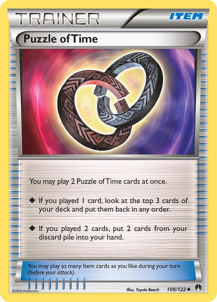 Puzzle of Time (109/122) [XY: BREAKpoint] | Mega City Incorporated