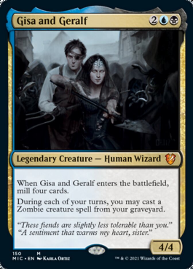 Gisa and Geralf [Innistrad: Midnight Hunt Commander] | Mega City Incorporated